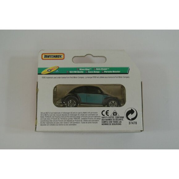Matchbox Lot of 5 Diecast Vehicles VW Beetle Dodge Viper BMW 1998 Mattel China - Picture 6 of 7